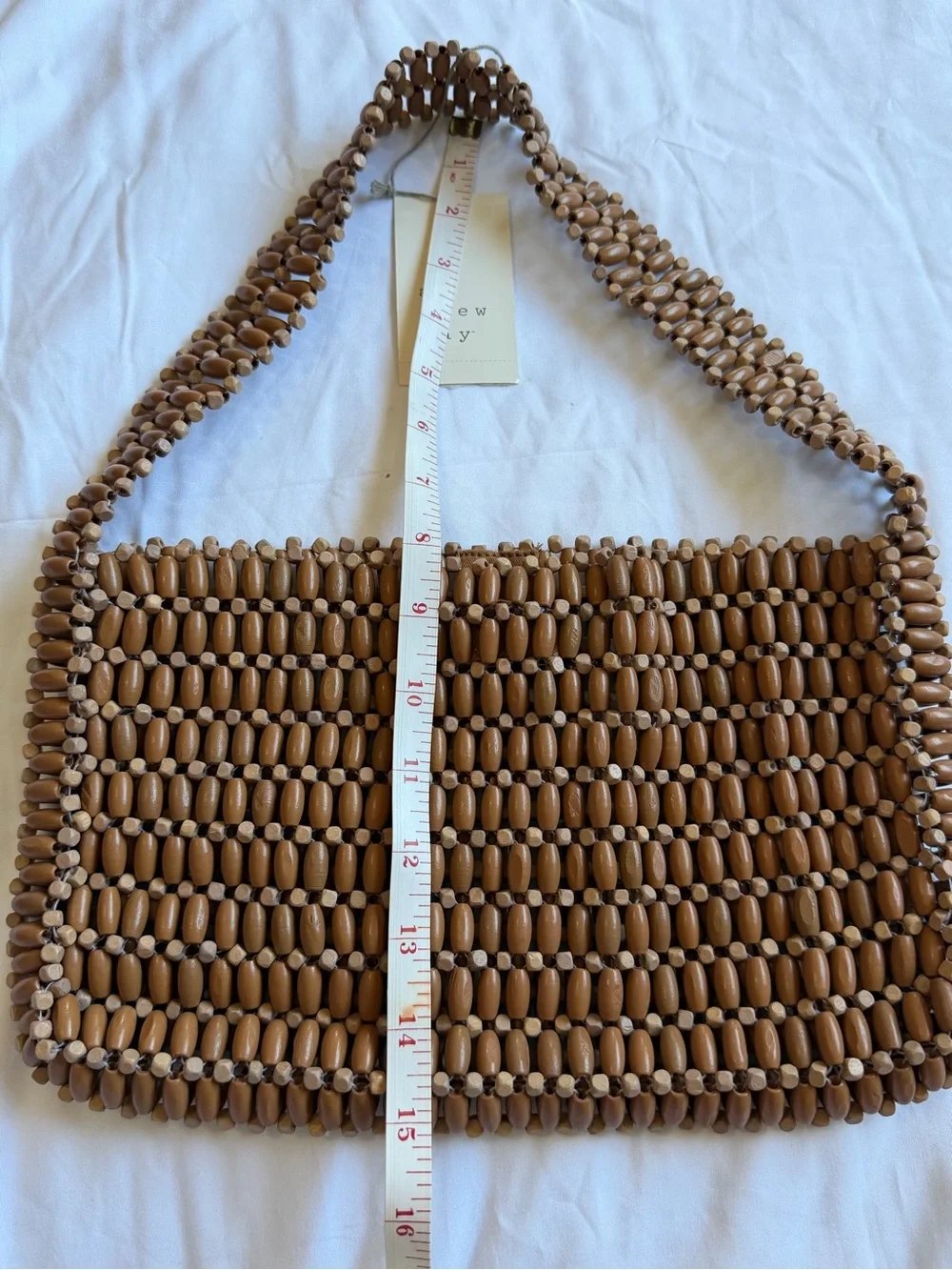 a new day Tan Beaded Shoulder Bag - Picture 5 of 8